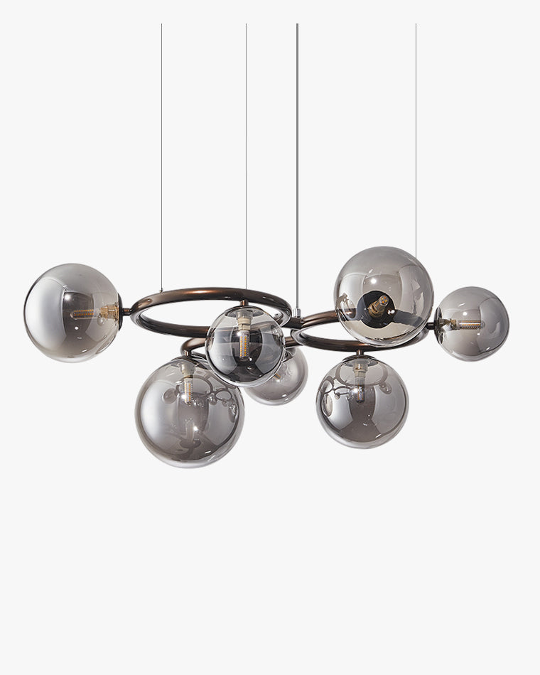 WOMO Lámparas Colgantes Colored Glass Ball Chandelier-WM2253