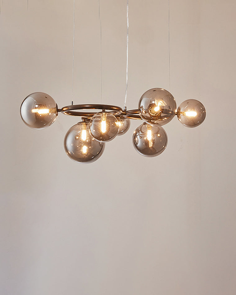WOMO Lámparas Colgantes Colored Glass Ball Chandelier-WM2253