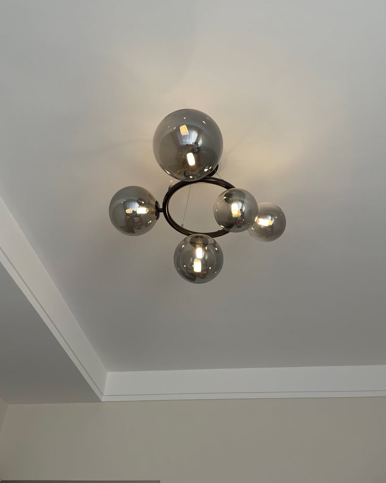 WOMO Lámparas Colgantes Colored Glass Ball Chandelier-WM2253