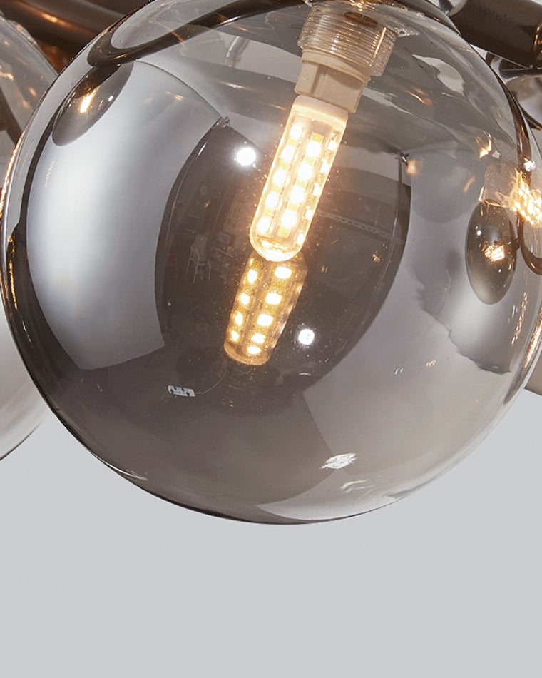 WOMO Lámparas Colgantes Colored Glass Ball Chandelier-WM2253