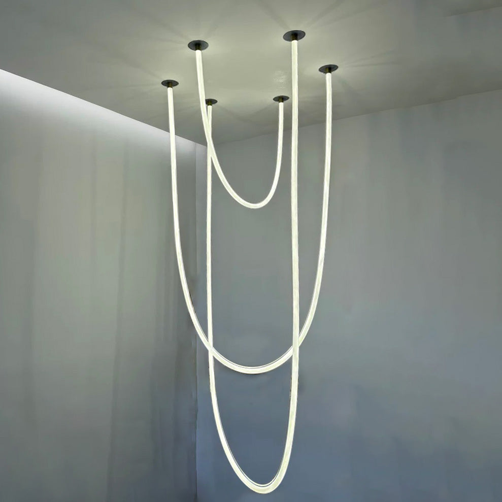 WOMO LED Pendant Lights with Rope - WM2312