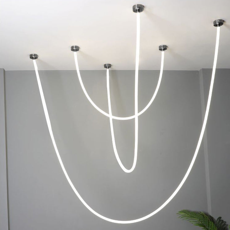 WOMO LED Pendant Lights with Rope - WM2312