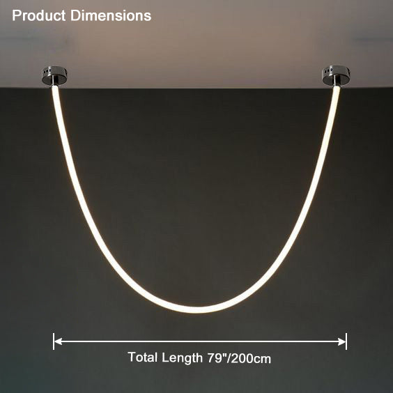 WOMO LED Pendant Lights with Rope - WM2312