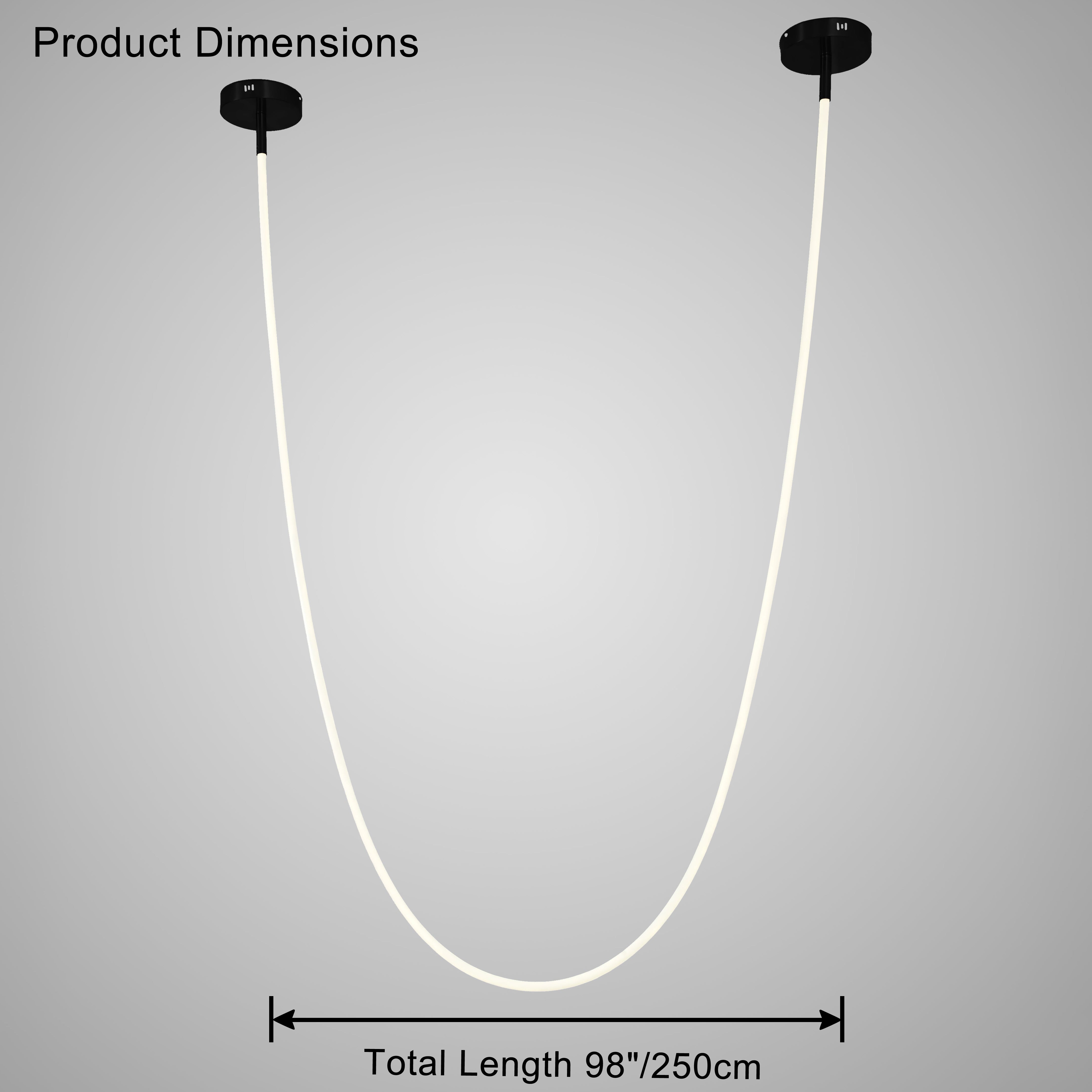 WOMO LED Pendant Lights with Rope - WM2312