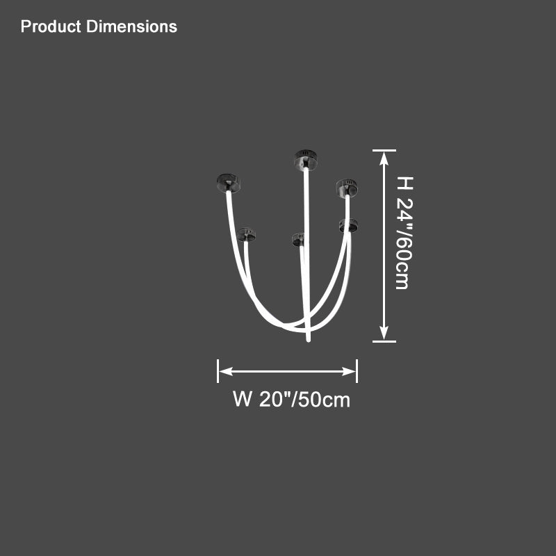 WOMO LED Pendant Lights with Rope - WM2312