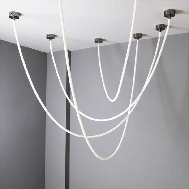 WOMO LED Pendant Lights with Rope - WM2312
