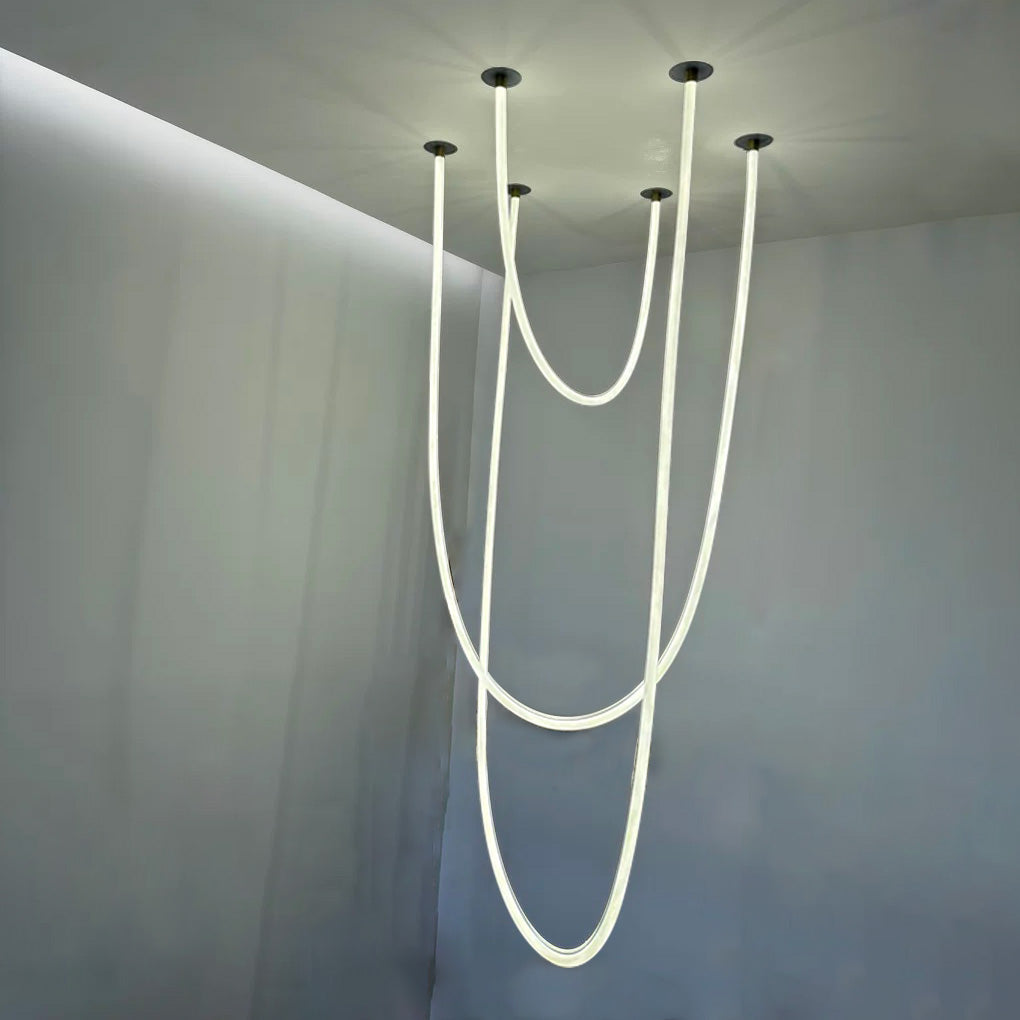 WOMO LED Pendant Lights with Rope - WM2312