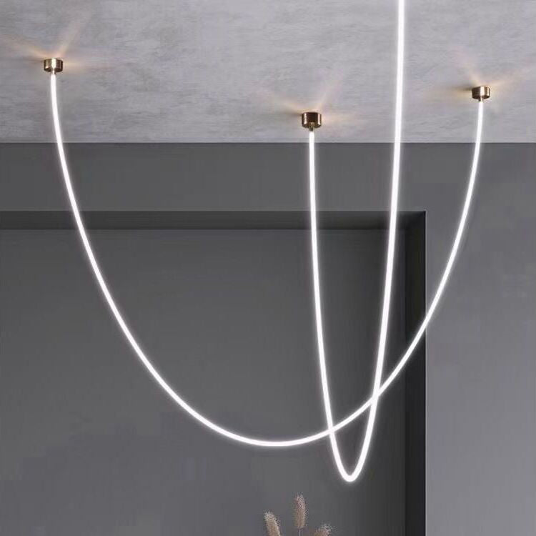 WOMO LED Pendant Lights with Rope - WM2312