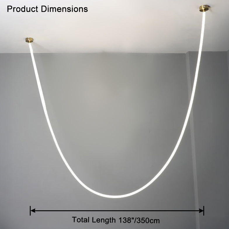 WOMO LED Pendant Lights with Rope - WM2312