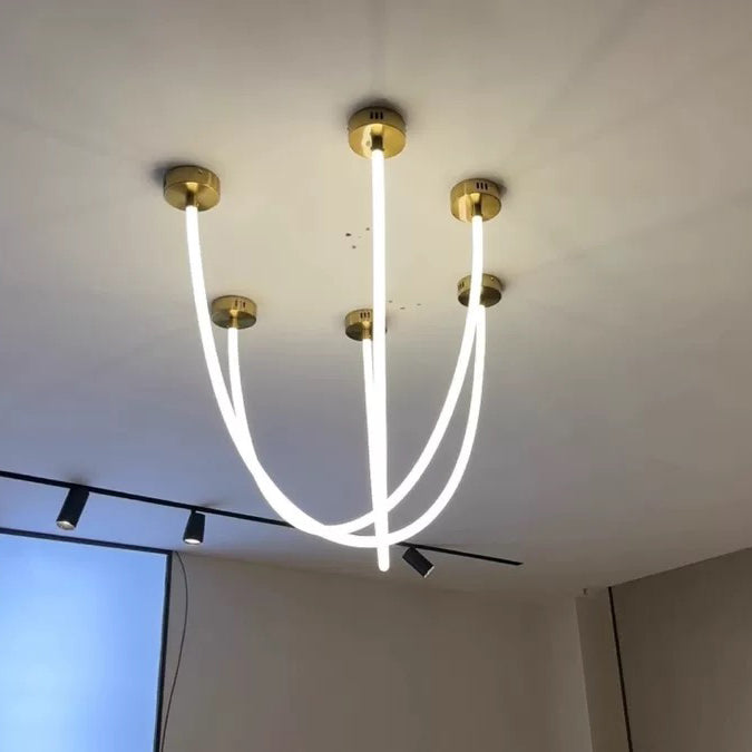 WOMO LED Pendant Lights with Rope - WM2312