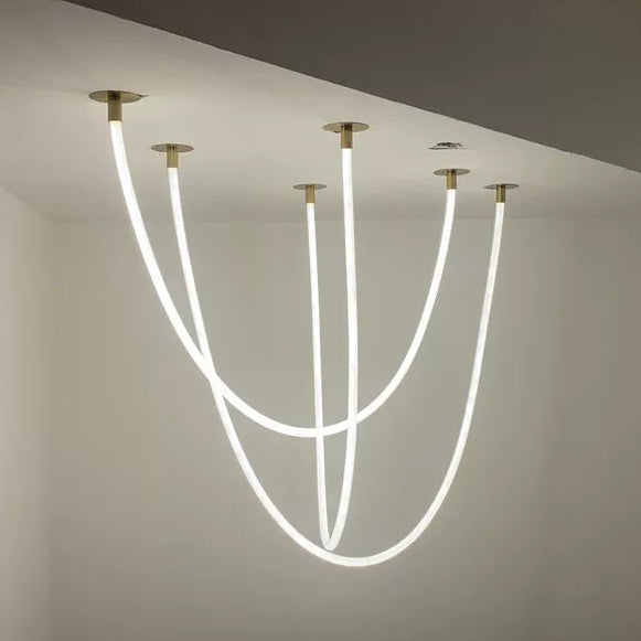 WOMO LED Pendant Lights with Rope - WM2312