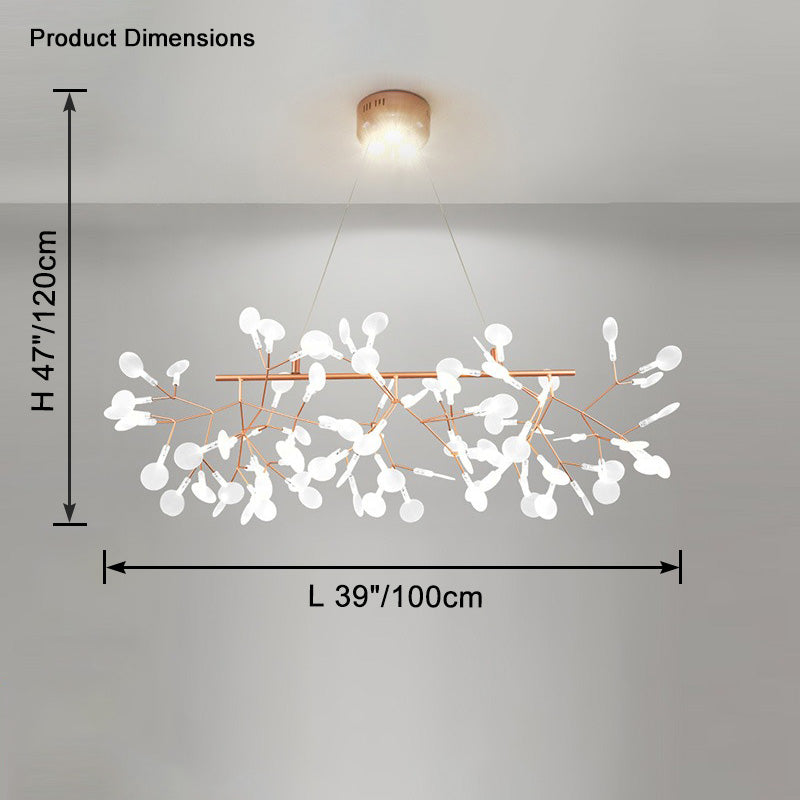 WOMO Lámparas Colgantes Lineal Heracleum / Luciérnaga - WM2436