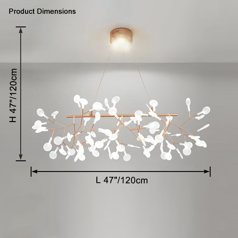 WOMO Lámparas Colgantes Lineal Heracleum / Luciérnaga - WM2436