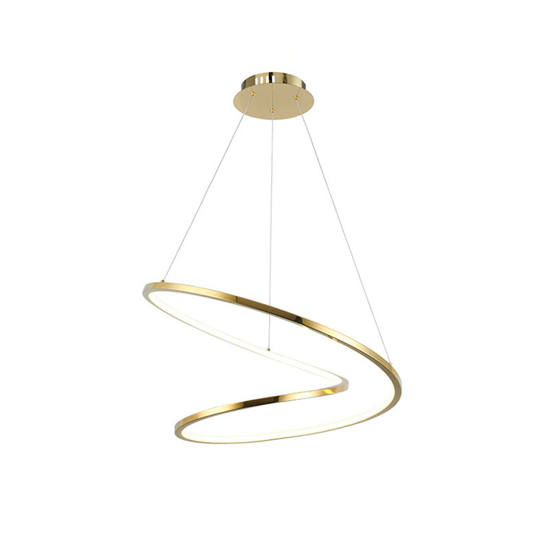 Lámpara de araña LED WOMO Swirl-WM2461