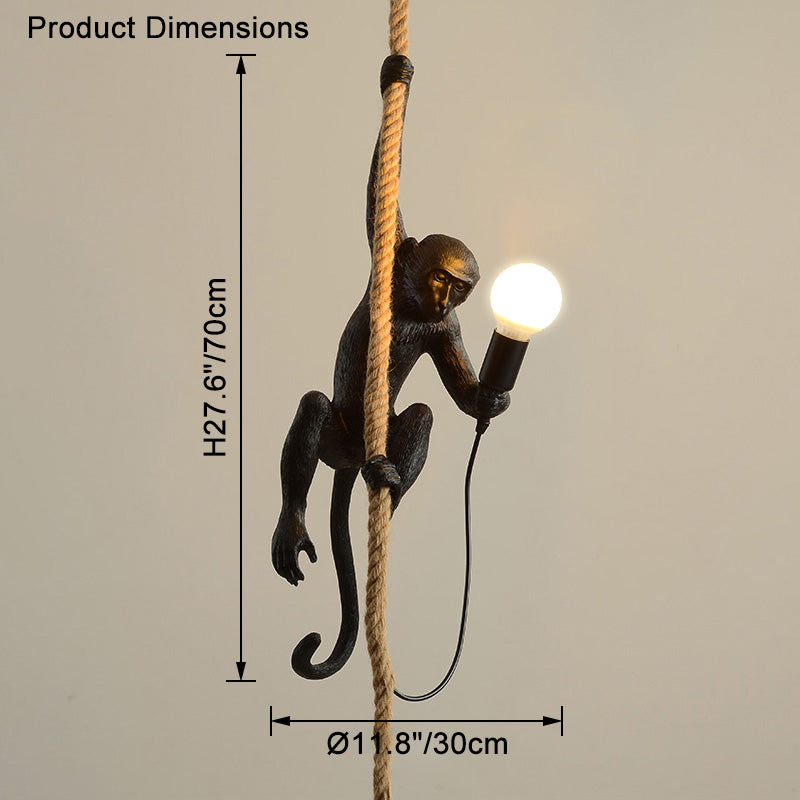 Lámpara colgante WOMO Monkey Rope - WM2467