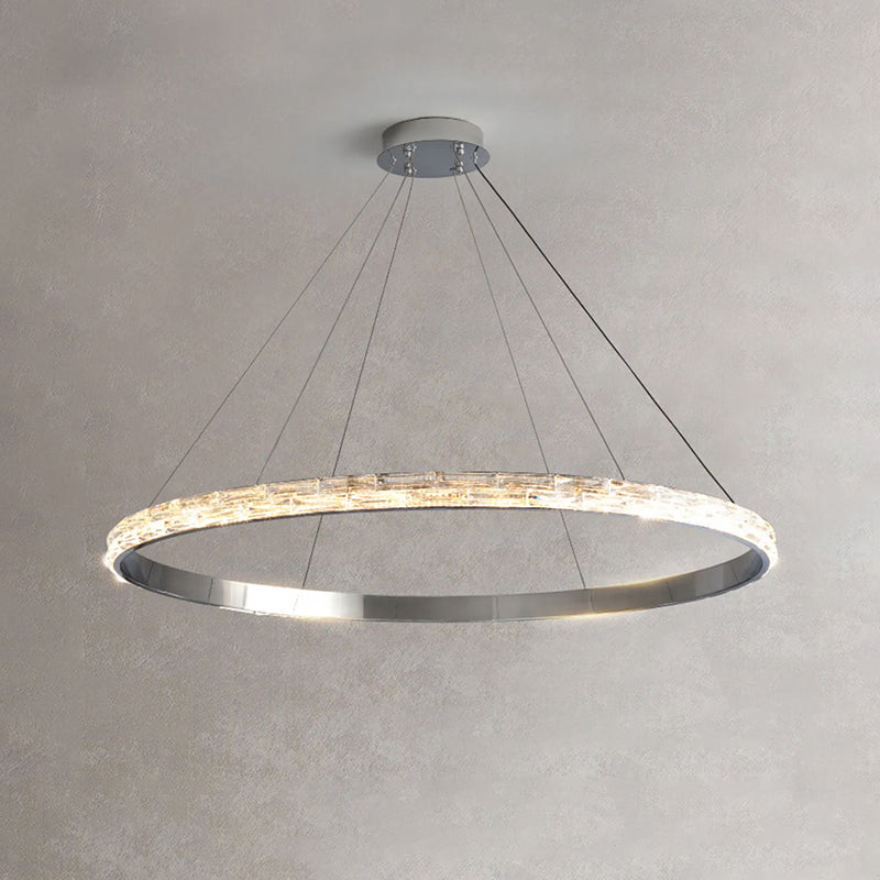 WOMO LED Crystal Circular Chandelier - WM2491a