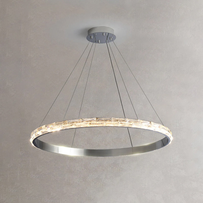WOMO LED Crystal Circular Chandelier - WM2491a