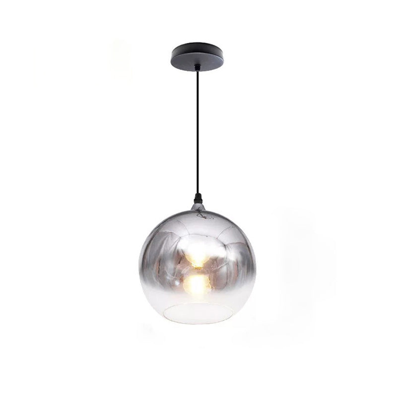WOMO Lámpara colgante con forma de globo de cristal de colores - WM2500