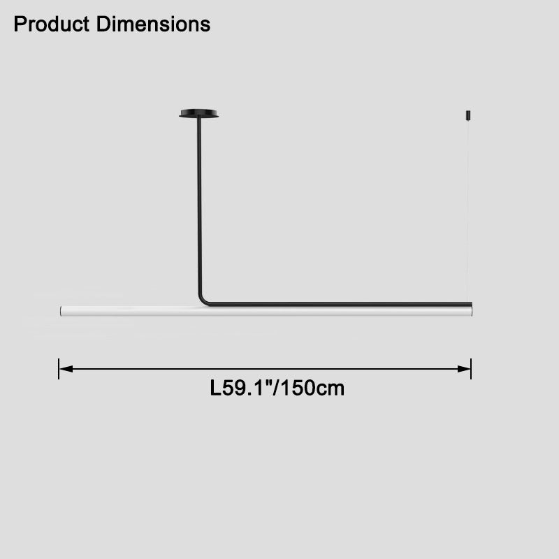 Lámpara colgante LED lineal WOMO-WM2526