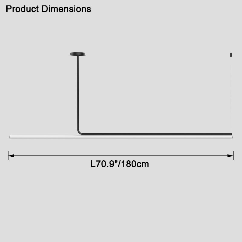 Lámpara colgante LED lineal WOMO-WM2526