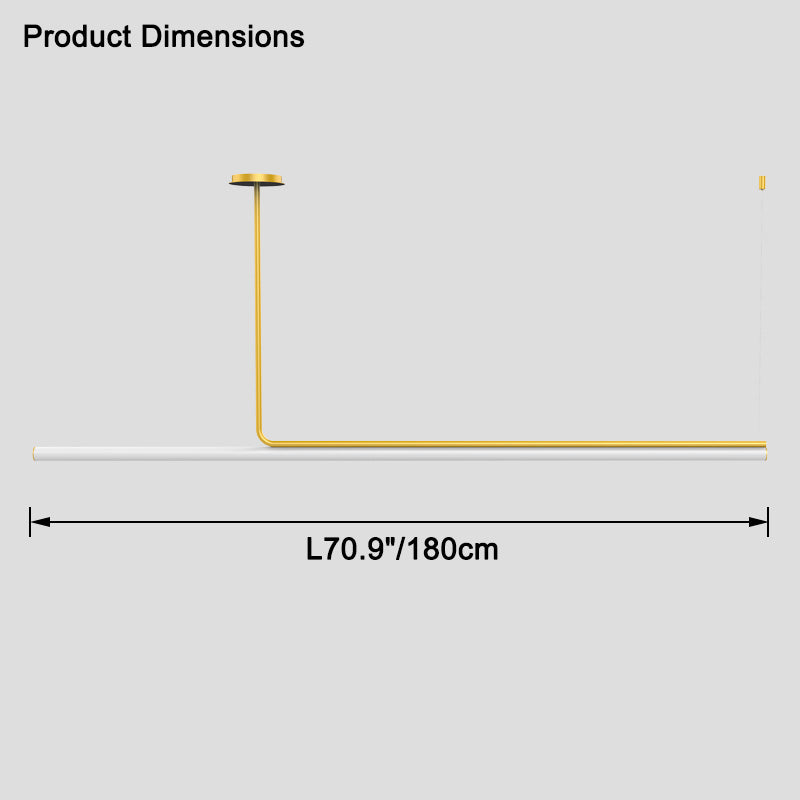 Lámpara colgante LED lineal WOMO-WM2526