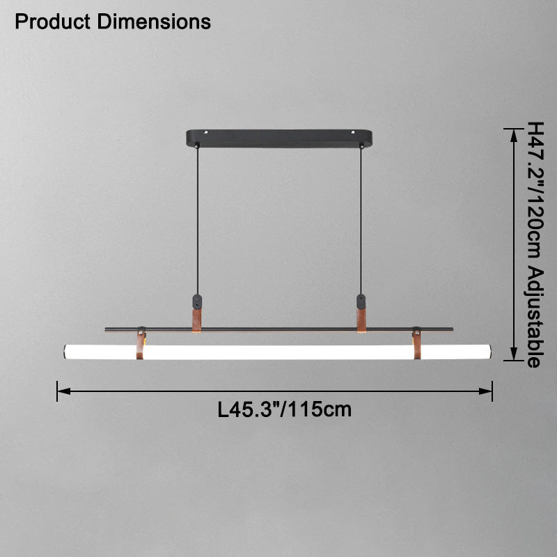 WOMO Lámpara colgante LED lineal Rod - WM2560