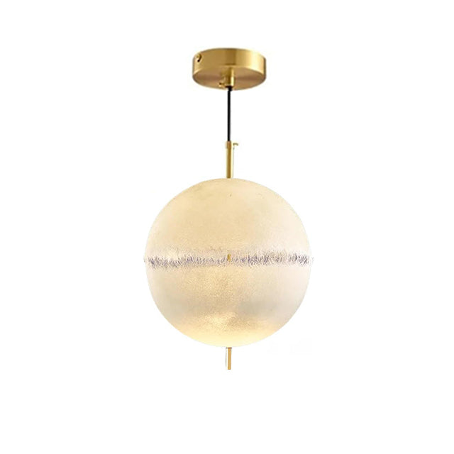 Lámpara colgante WOMO de fibra de vidrio con forma de globo - WM2577