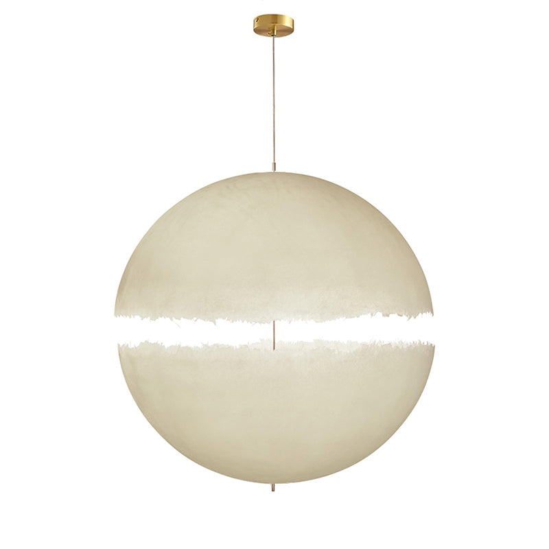 Lámpara colgante WOMO de fibra de vidrio con forma de globo - WM2577
