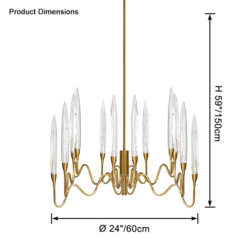 WOMO Candelabro de cristal - WM2602