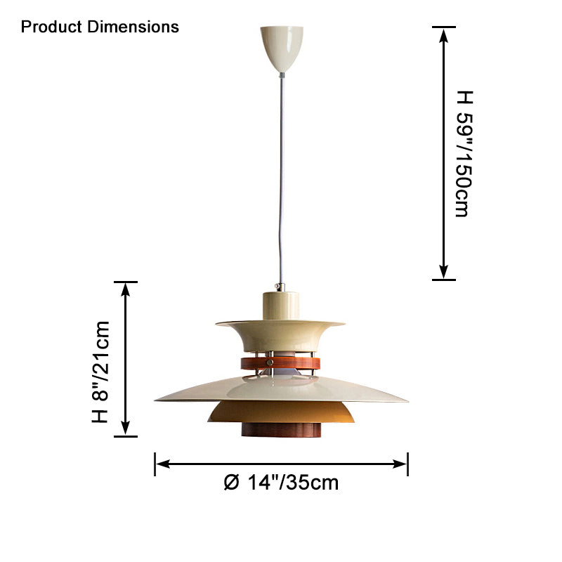WOMO Colgante escandinavo Light-WM2659