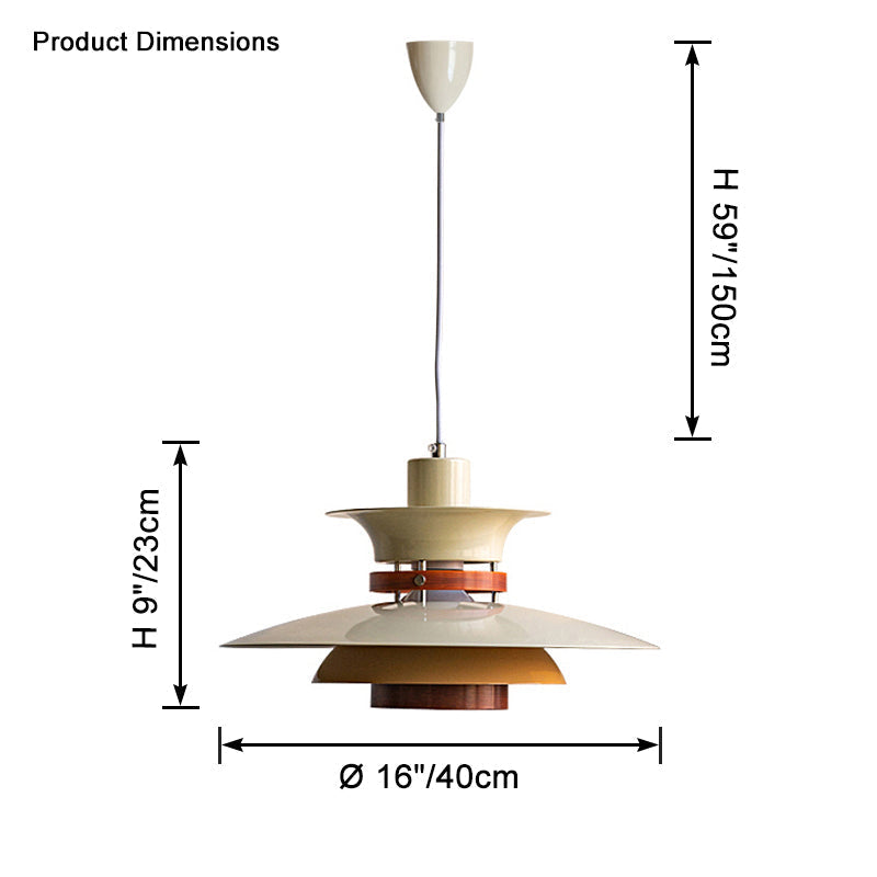 WOMO Colgante escandinavo Light-WM2659