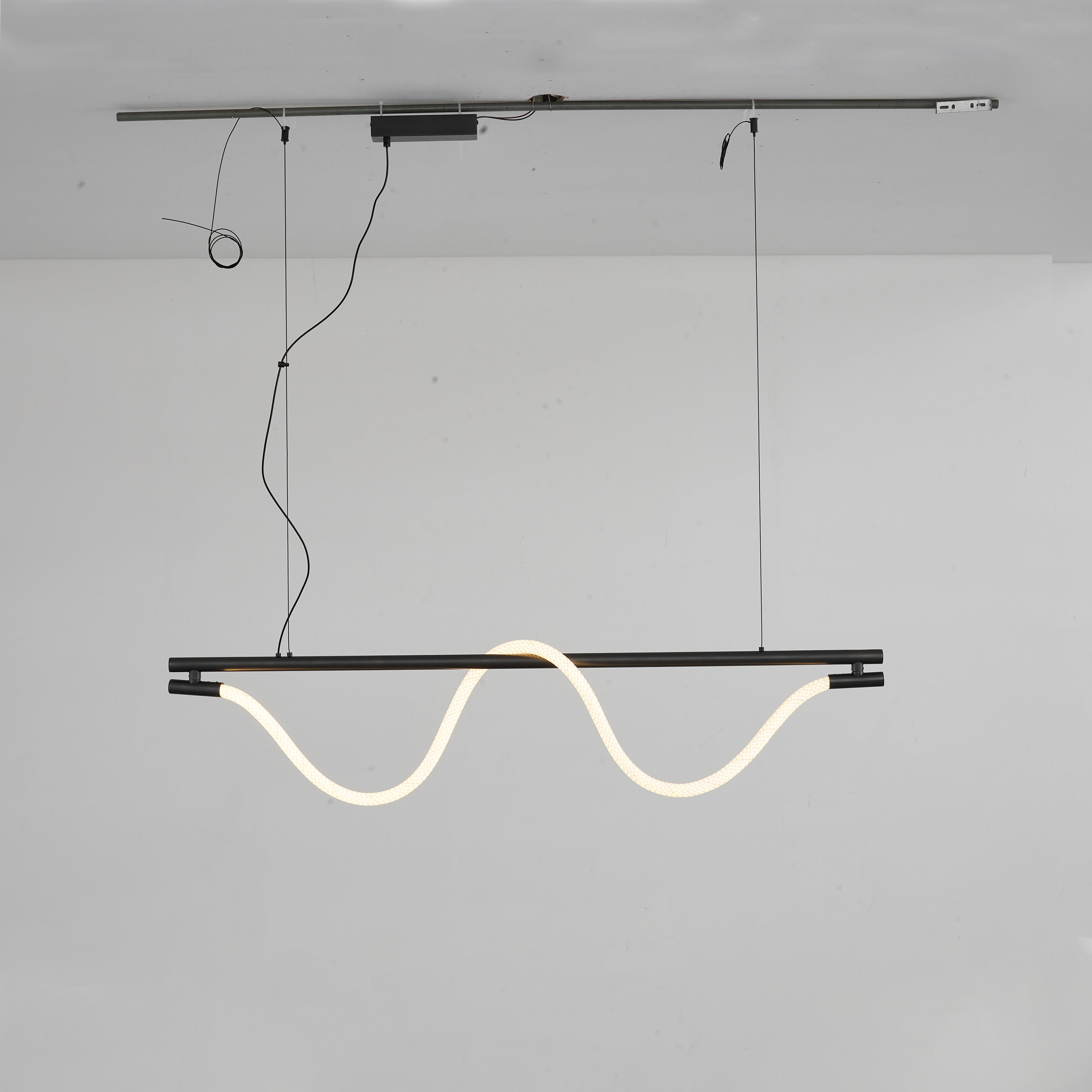 Lámpara de araña lineal LED WOMO Rope - WM2742