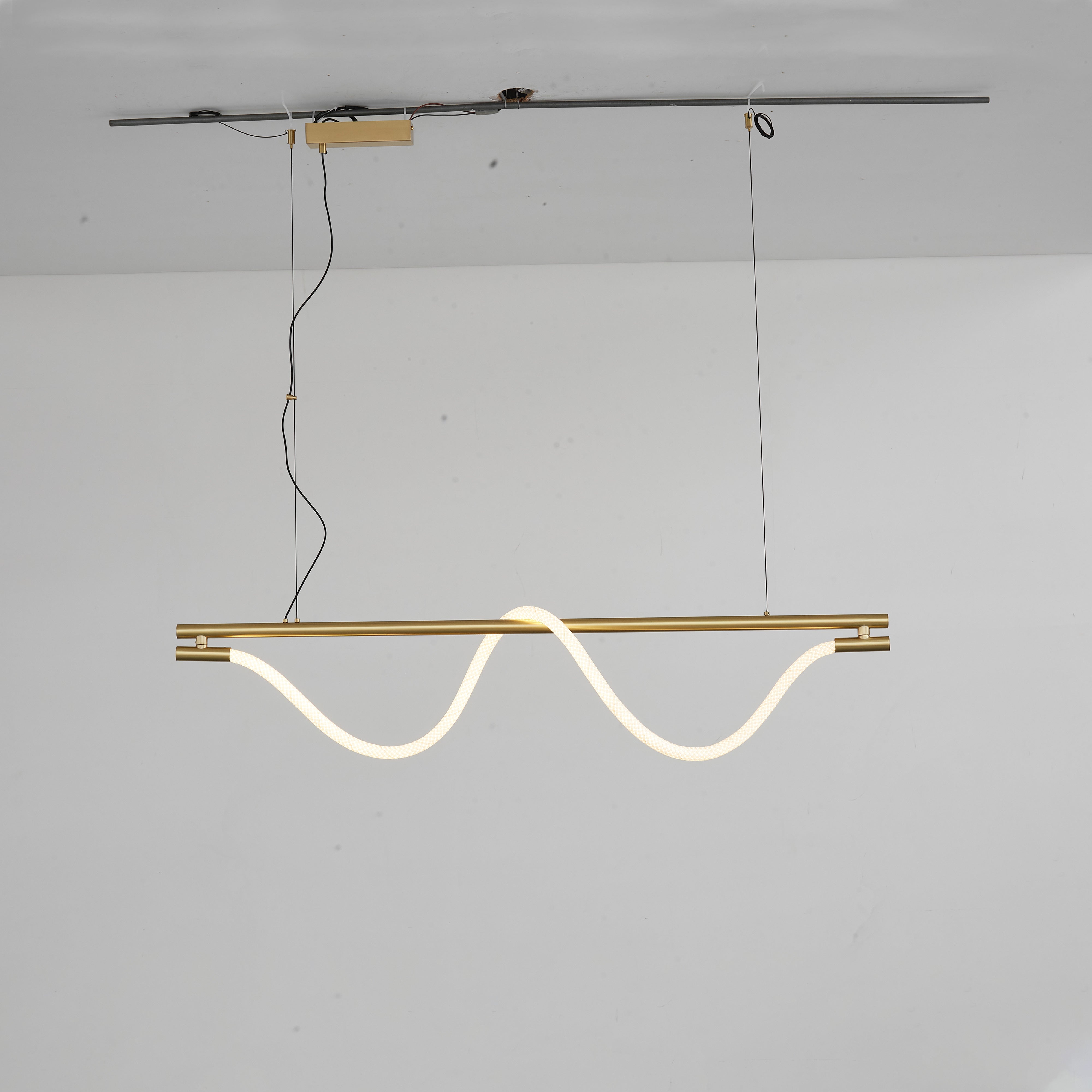 Lámpara de araña lineal LED WOMO Rope - WM2742