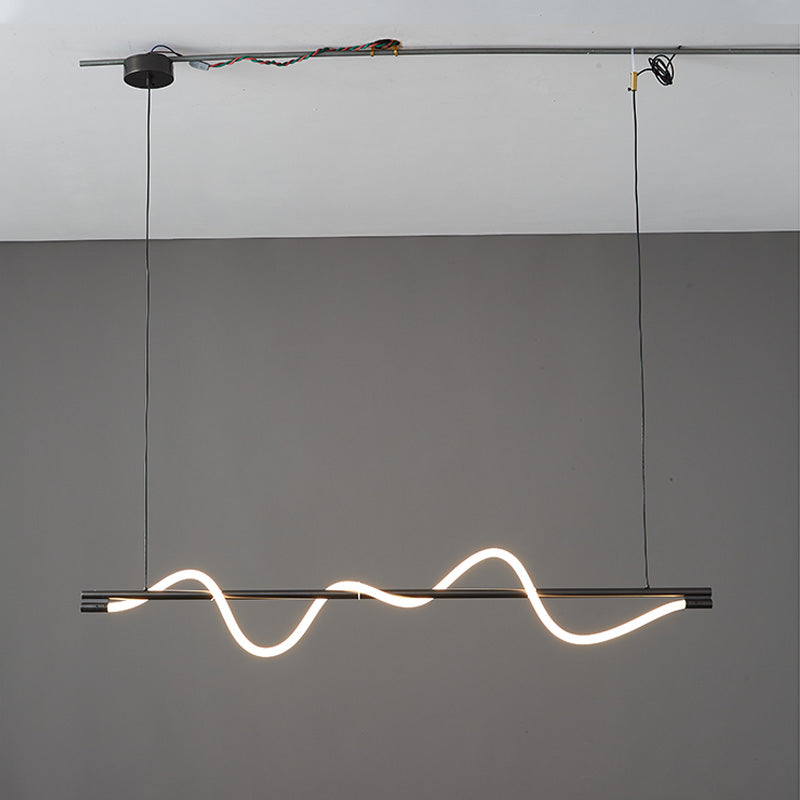 Lámpara de araña lineal LED WOMO Rope - WM2756