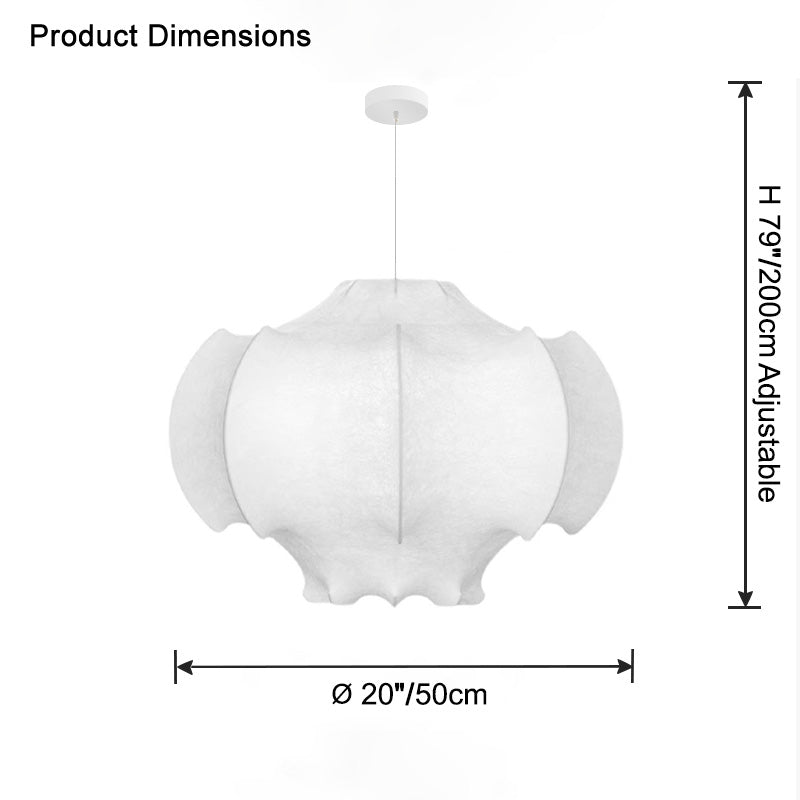 Lámpara colgante WOMO Silk-WM2760