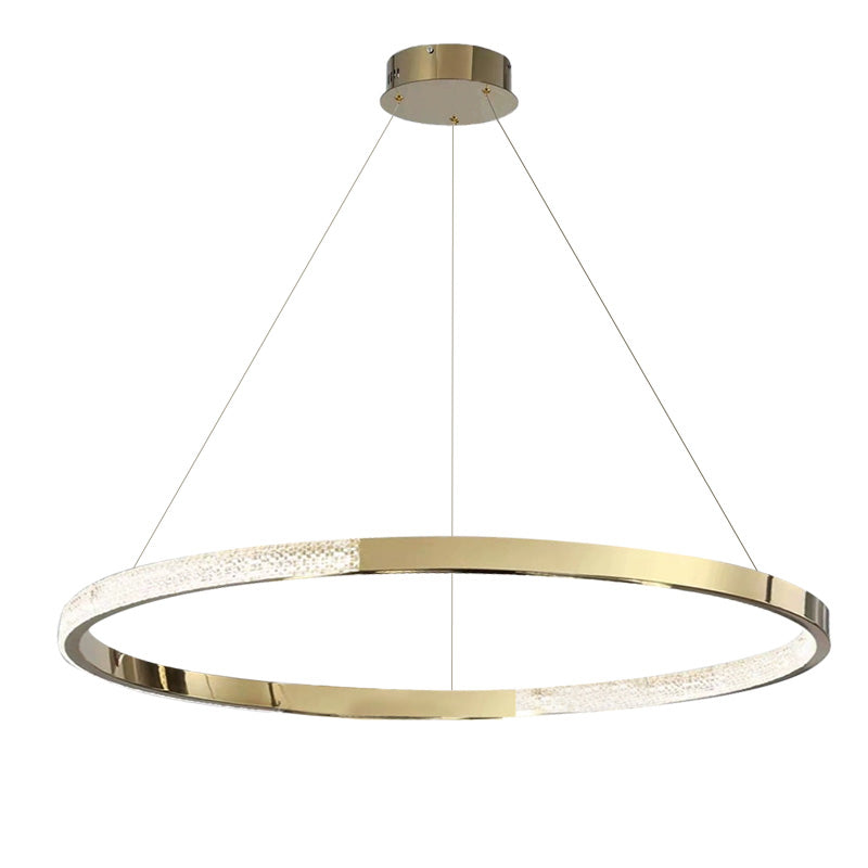 WOMO LED Chandelier with Gold Ring - WM2795