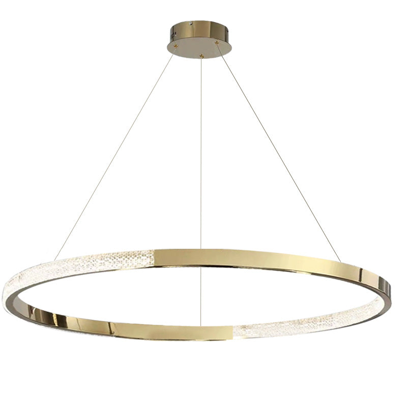 WOMO LED Chandelier with Gold Ring - WM2795