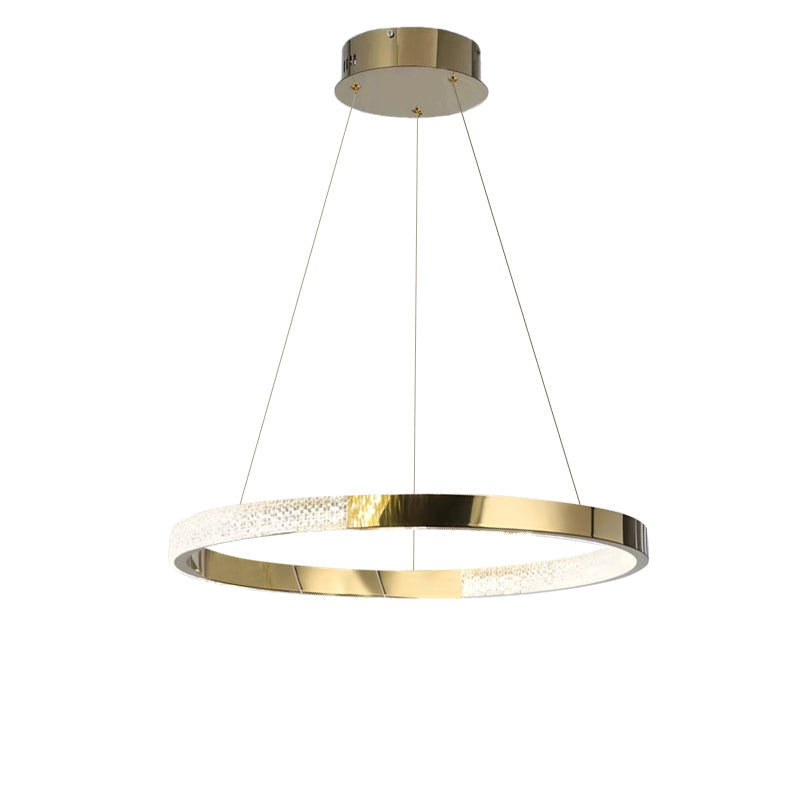 WOMO LED Chandelier with Gold Ring - WM2795