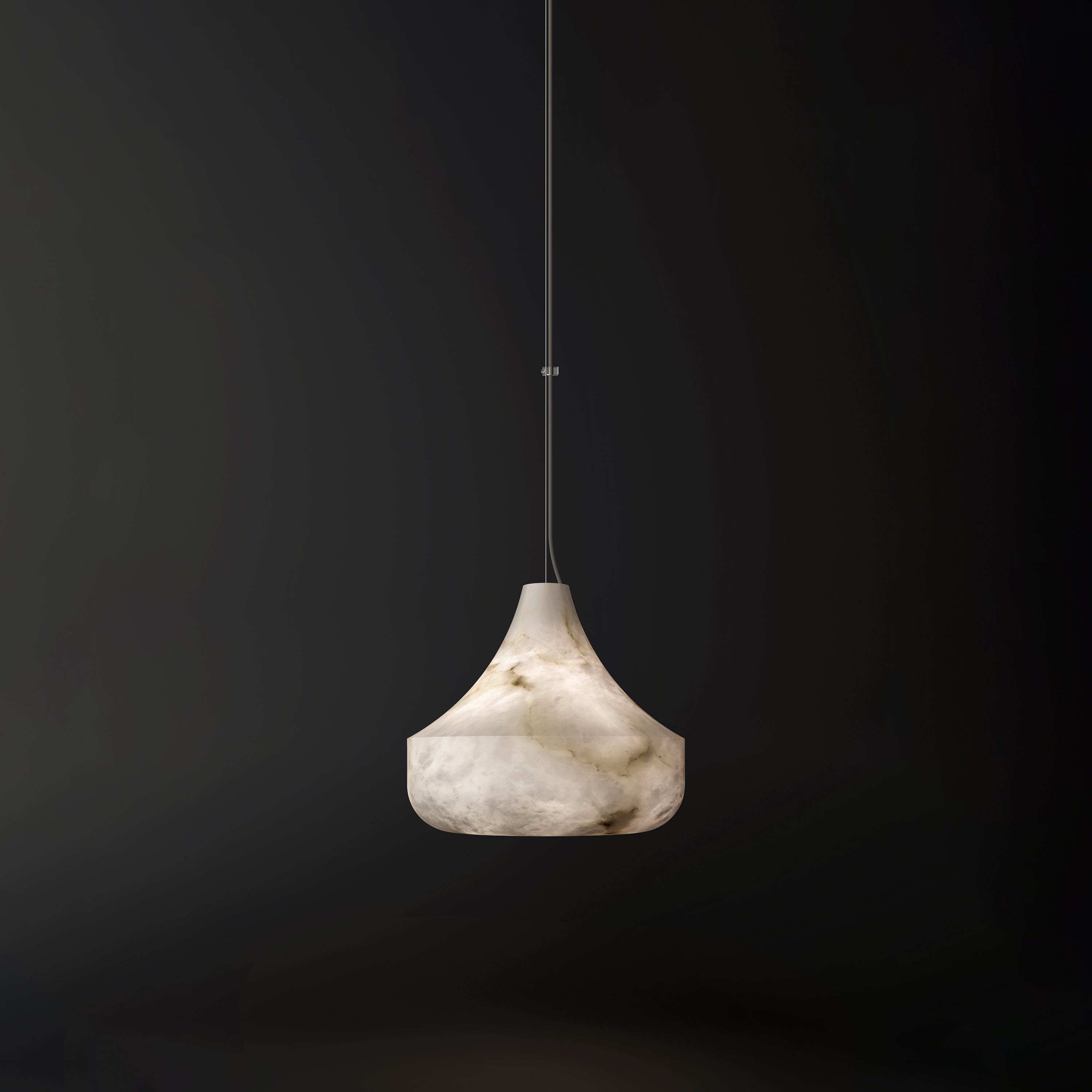 Lámpara colgante WOMO Cone Alabaster-WM2905