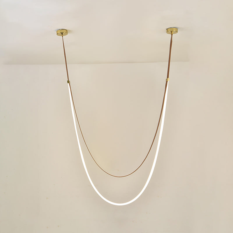 WOMO Leather Ribbon Chandelier - WM2908