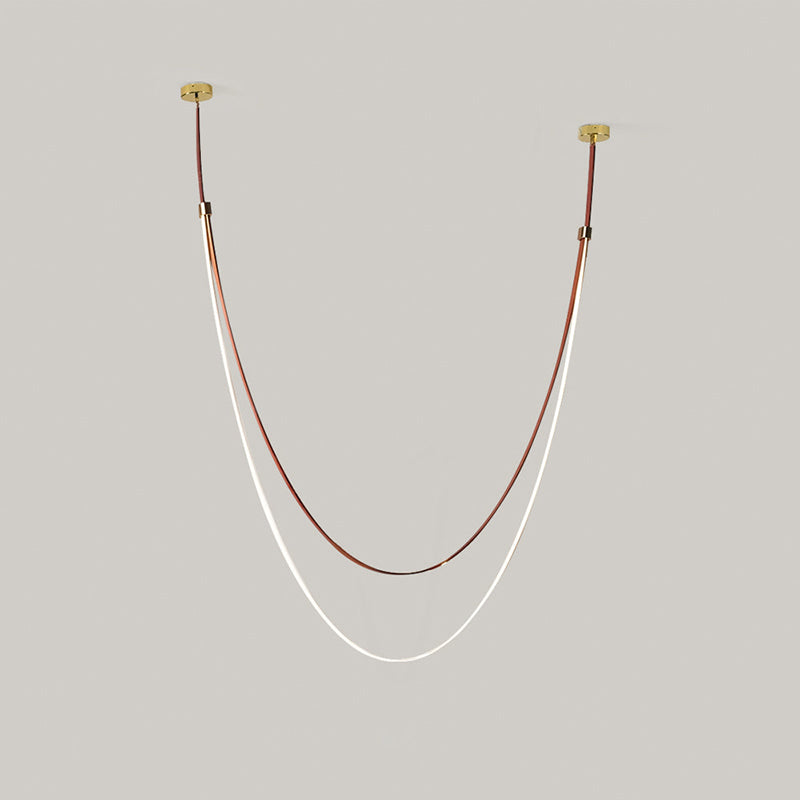 WOMO Leather Ribbon Chandelier - WM2908