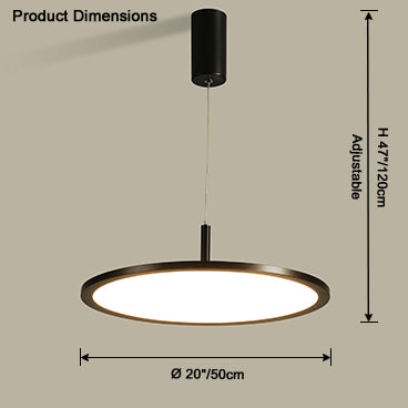 Large Disc Pendant Lamp WOMO-WM2911
