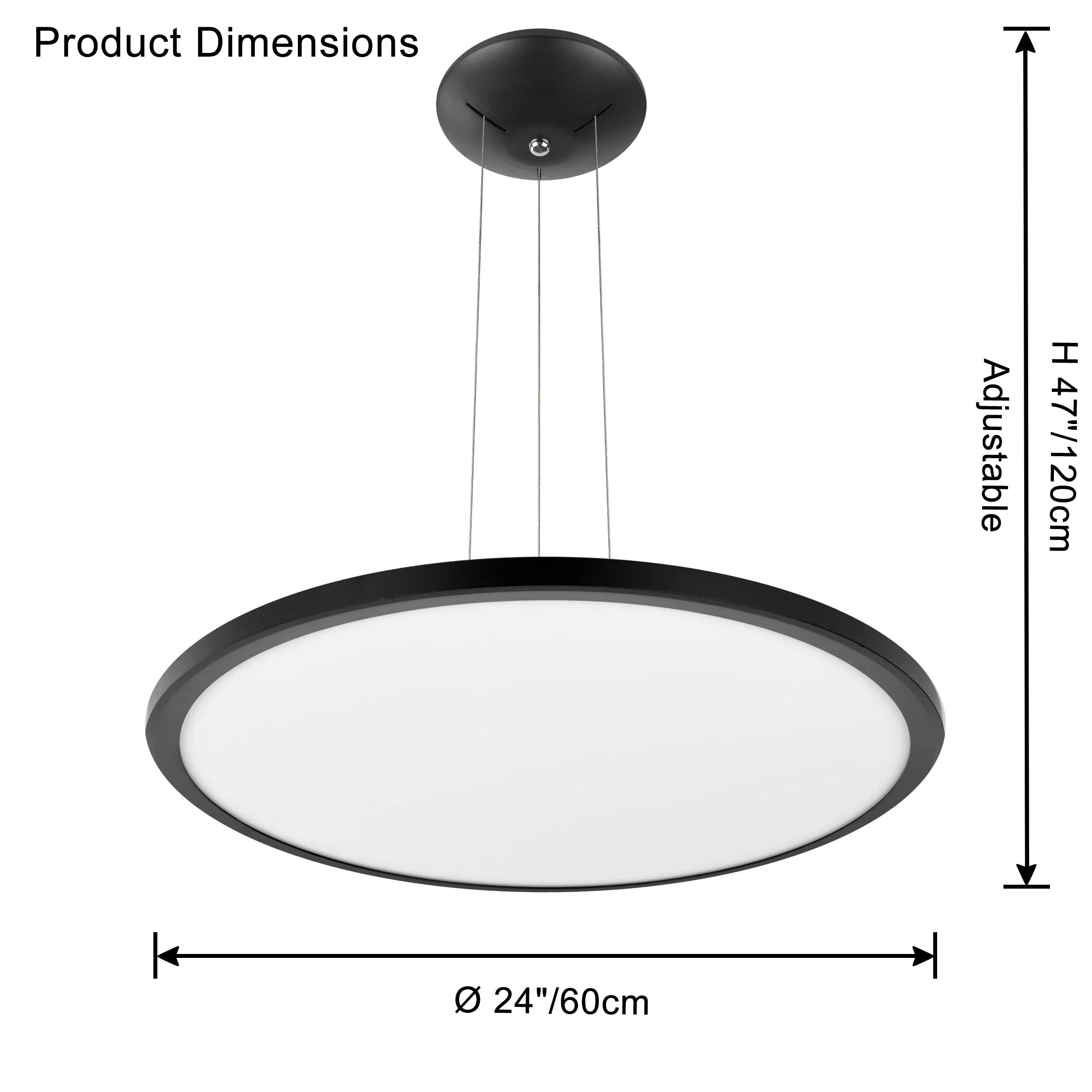 Large Disc Pendant Lamp WOMO-WM2911