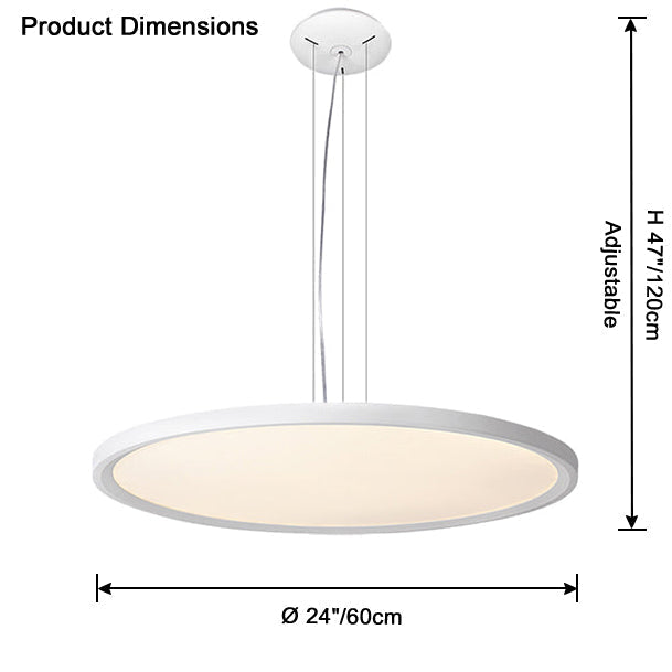 Large Disc Pendant Lamp WOMO-WM2911