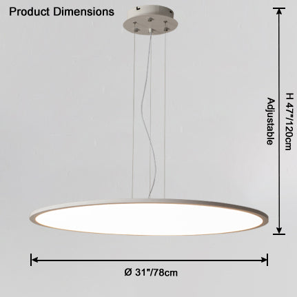 Large Disc Pendant Lamp WOMO-WM2911