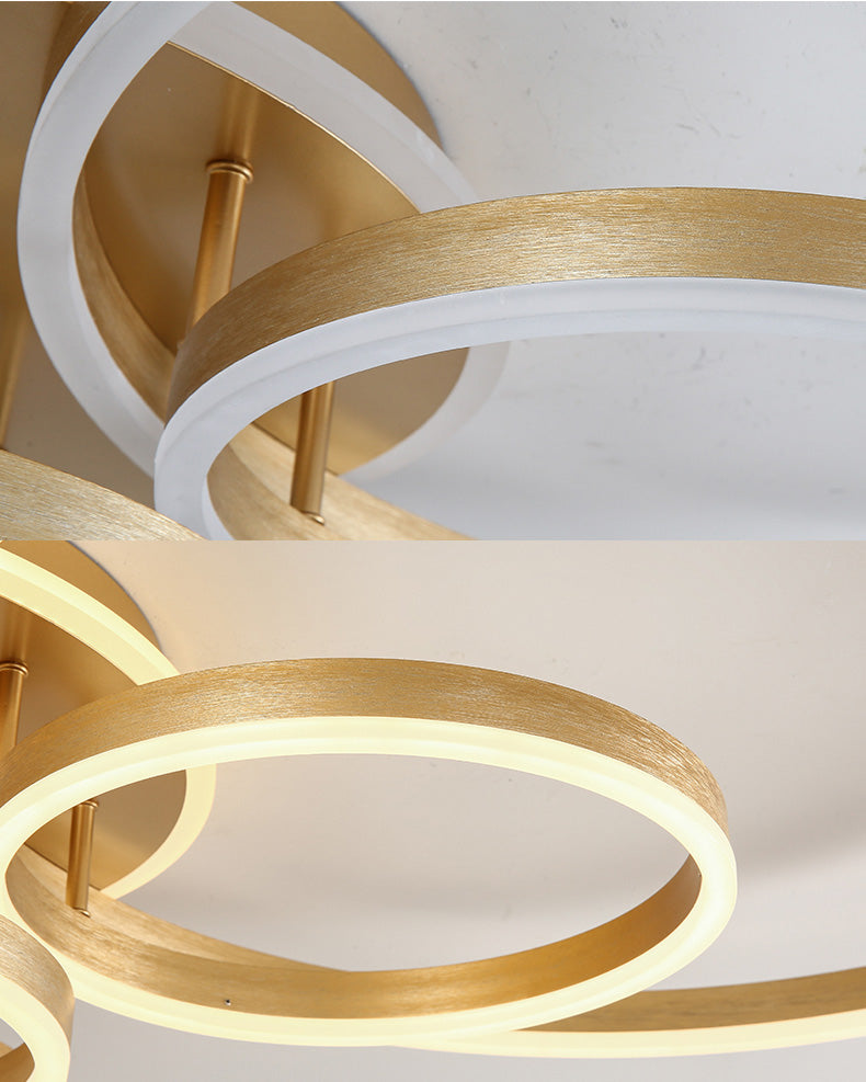 WOMO Lámpara de techo empotrada LED circular - WM1032