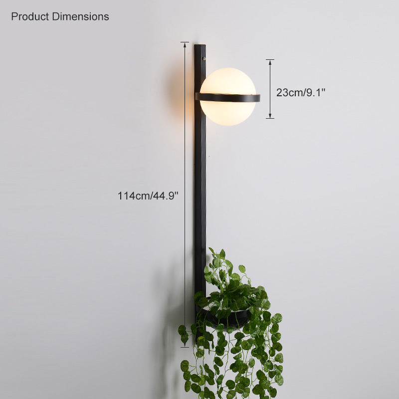 Aplique de pared WOMO Globe Plant - WM6035