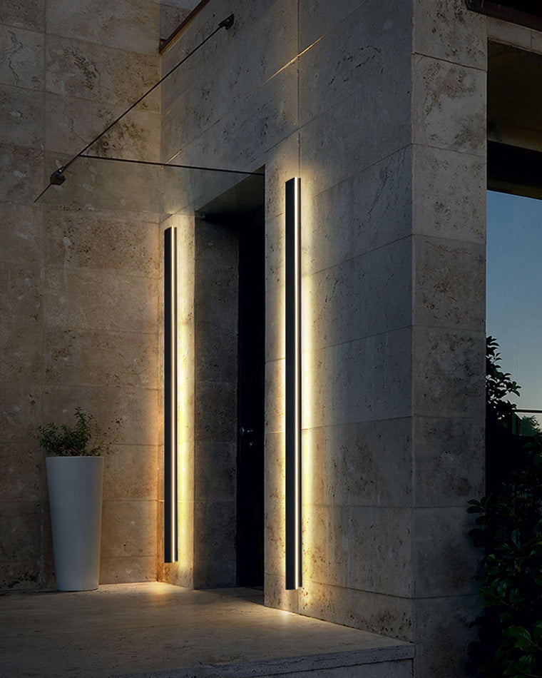 WOMO Aplique lineal de pared para exterior WM9000