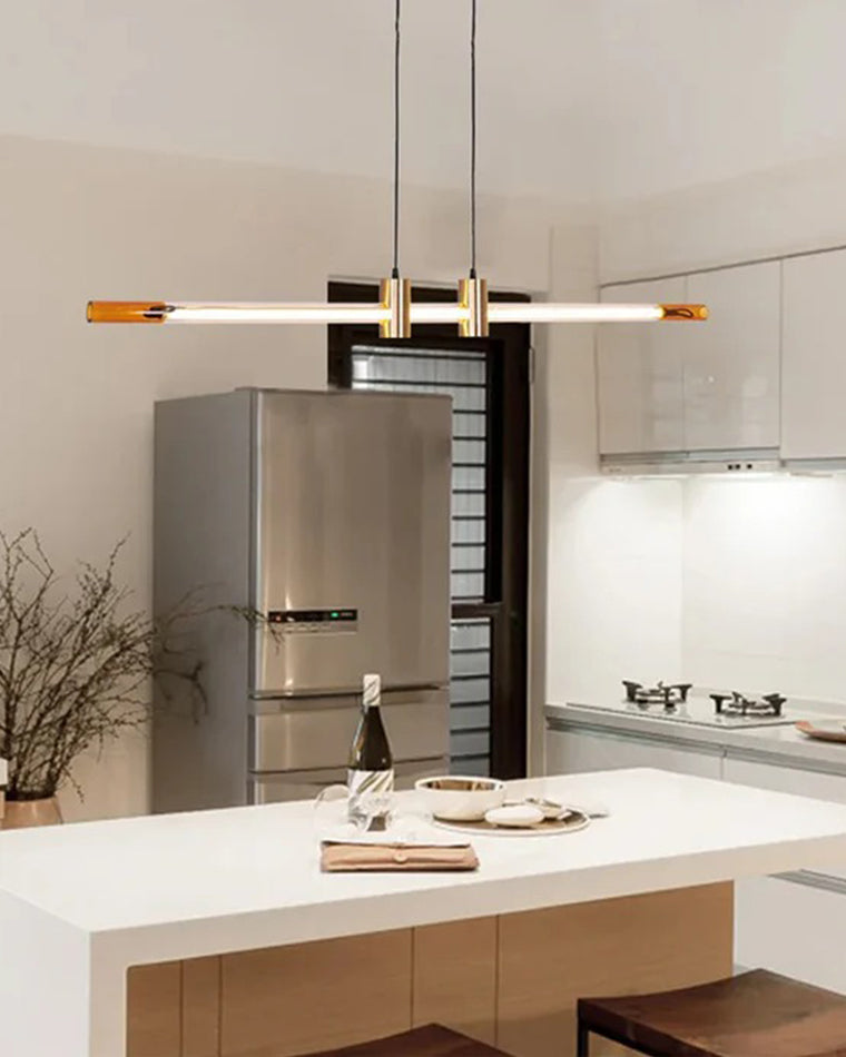 WOMO Lámpara colgante LED lineal Rod - WM2762
