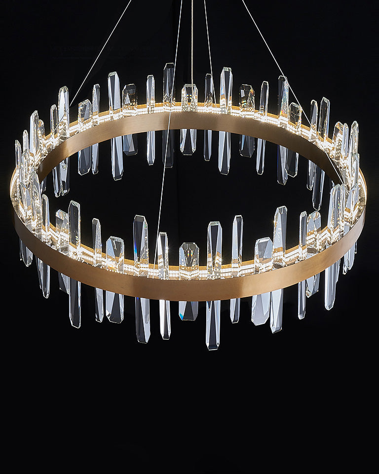 WOMO Lámparas Colgantes Redondo de Cristal - WM2485a